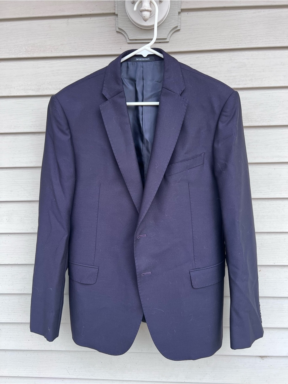 Emporio Armani Men's Purple Sport Coat
